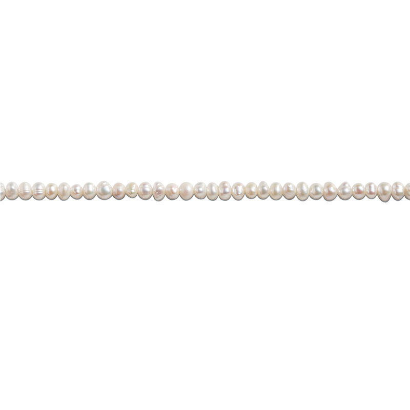 Natural Cultured Freshwater Pearl Beads 3-4x5mm Hole 0.8mm about 101pcs 39cm strand