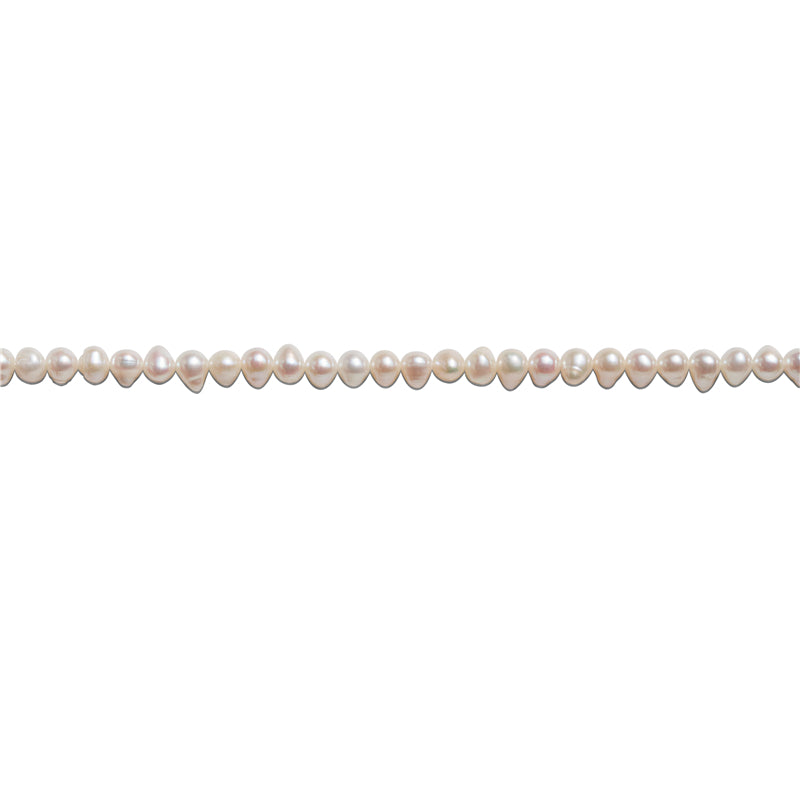 Natural Cultured Freshwater Pearl Beads 4-5x5-6mm Hole 0.8mm about 81pcs 39cm strand