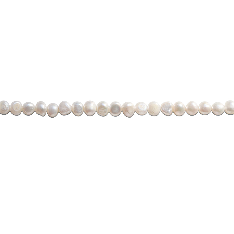 Natural Cultured Freshwater Pearl Beads 5-6x6mm Hole 0.8mm about 58pcs 39cm strand