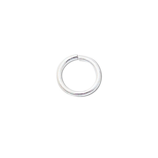 925 Sterling Silver Open Jump Rings  Accessories 6mm 100pcs